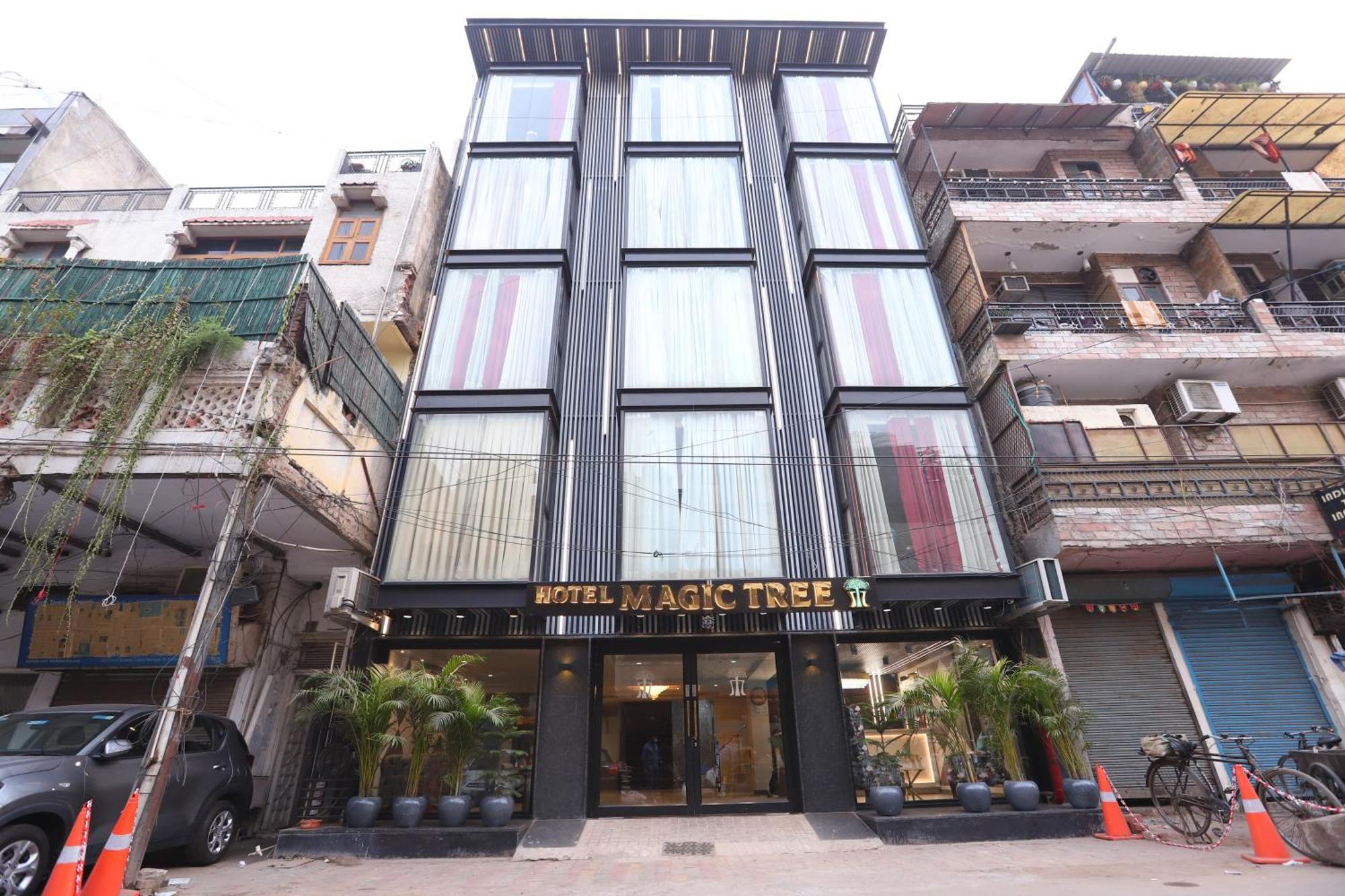 Hotel The Magic Tree - Paharganj Νέο Δελχί Εξωτερικό φωτογραφία